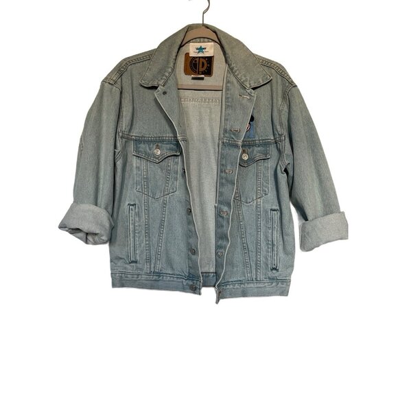 Vintage Disney Promotional Mickey Mouse Denim Jacket Excellent Condition Adult S - Picture 7 of 12